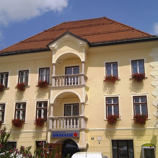 Bürgerhaus, Carinthia-Haus, Gotik, Hauptplatz 10, Sankt Veit an der Glan