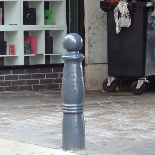 Bollard At West End Of Swan Street