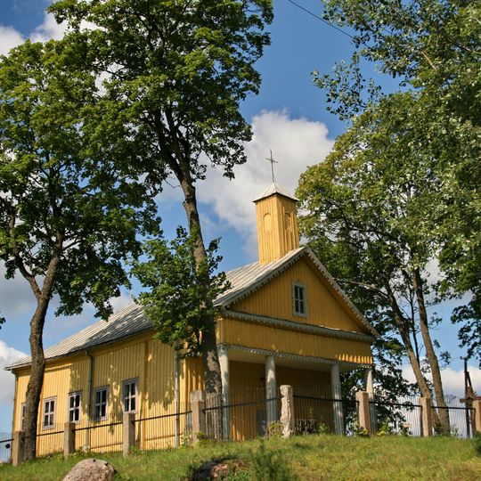 Church of Crucified Jesus, Krikštėnai