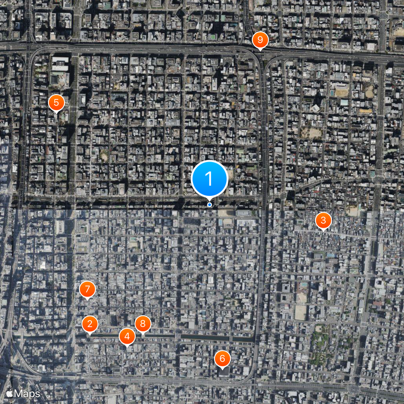 Nippon Ishin no Kai Map