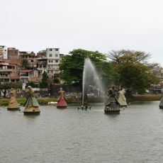Sculptural ensemble of the Dique do Tororó Park