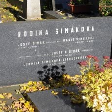Náhrobek J. V. Šimáka