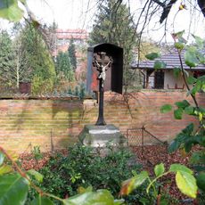 Pamětní kříž u mlýna v Černém Volu