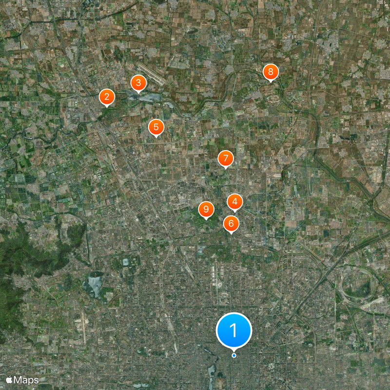 Central Academy of Drama Map