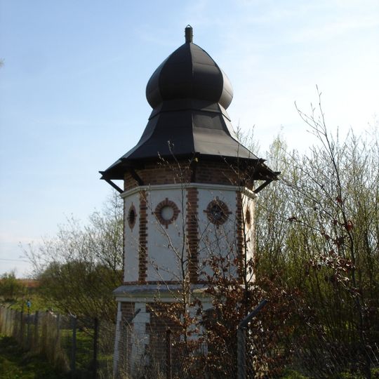 Gołębnik na terenie zagrody pastora