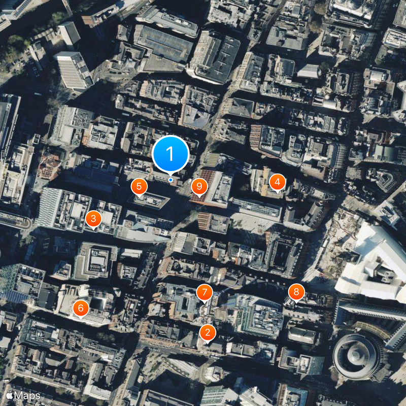 John Rylands Library Map
