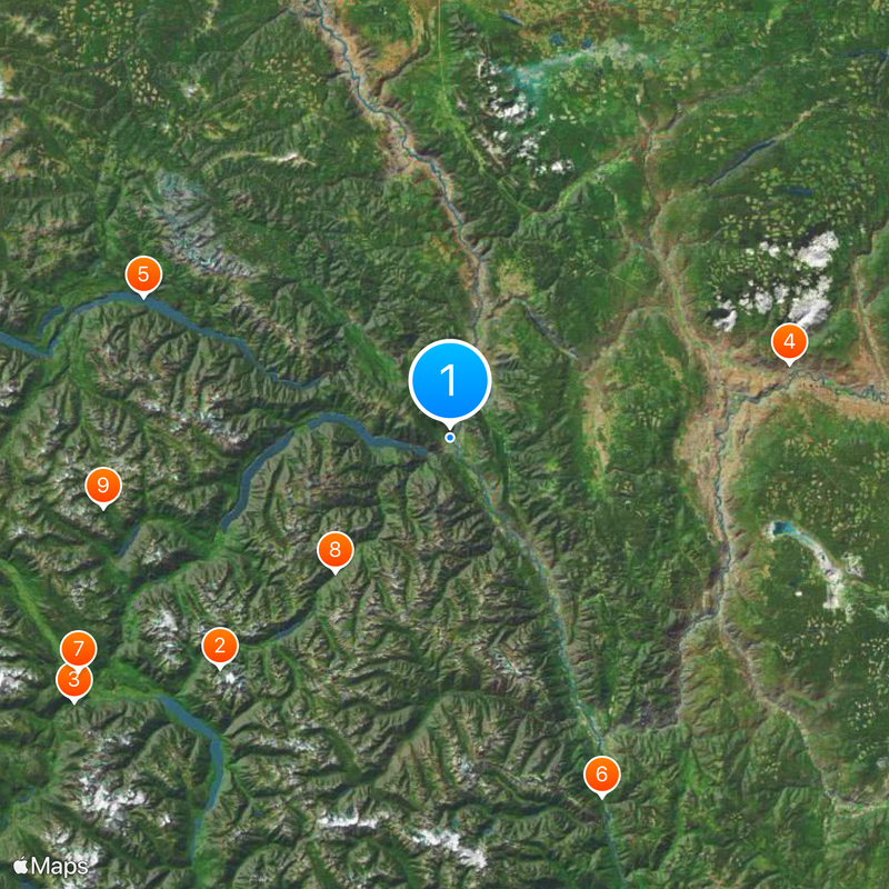 Lillooet Map