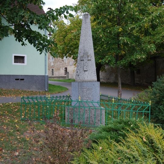 World War I memorial in Cerhonice