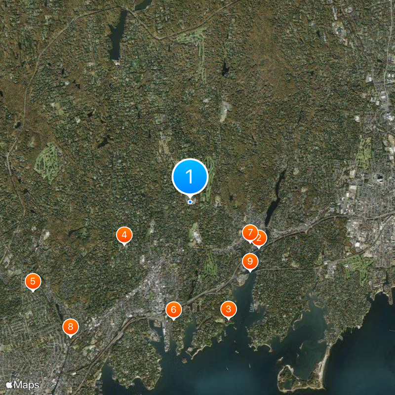 Greenwich Country Day School Map