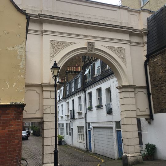 Entrance Arch From Collingham Road