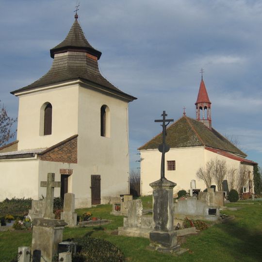 Bell tower in Skupice