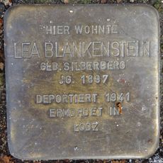 Stolperstein dedicated to Lea Blankenstein