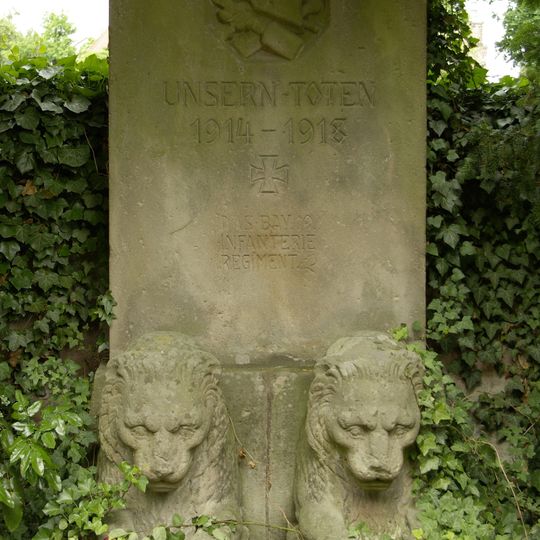 Kriegerdenkmal des 19. Bayerischen Infanterieregiments
