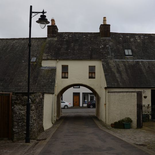 Whithorn, 57 George Street, Pend House And Whithorn Priory Gateway