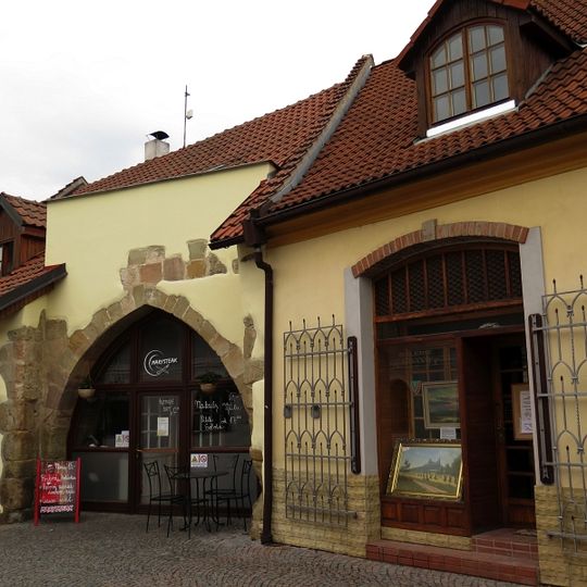 Fragment barbakanu domu čp. 1