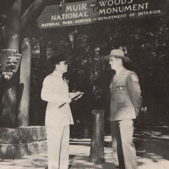 Muir Woods National Monument Entrance Gate