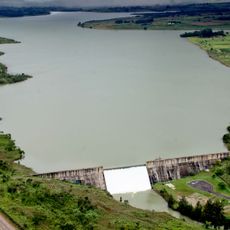 Descoberto river dam