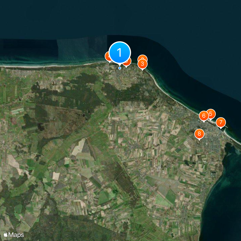 Jastrzębia Góra Carte