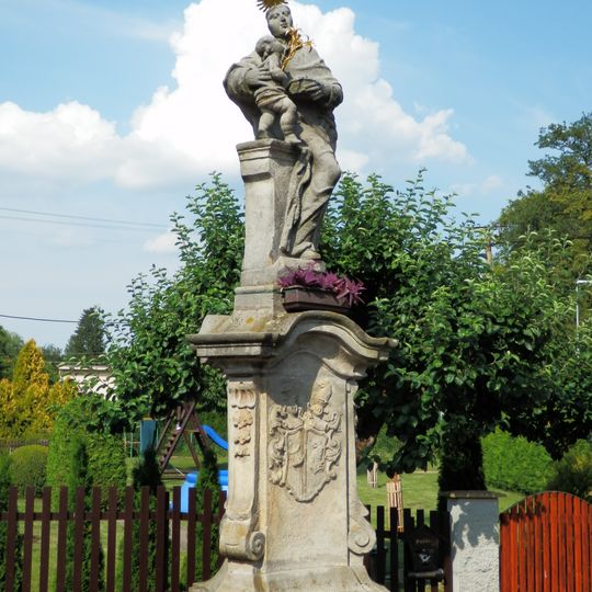 Socha svatého Antonína Paduánského