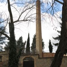 Xemeneia i turbines de Ca l'Estapé