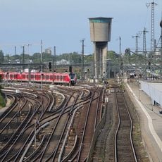 Altona station water tower