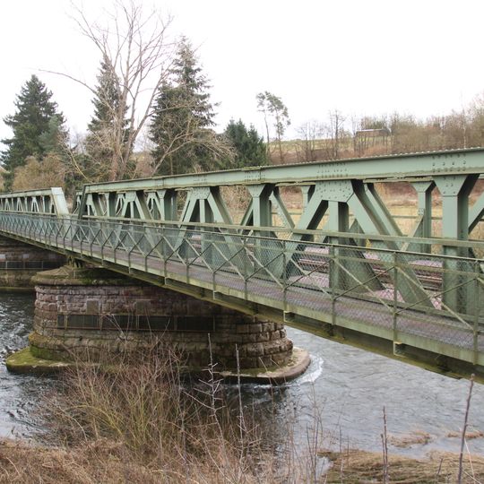 Eisenbahnbrücke über die Eder