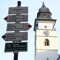 Rozcestník Počátky