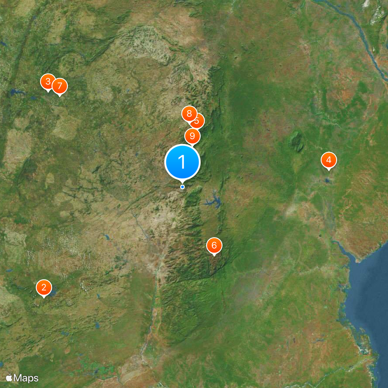 Mutare Map