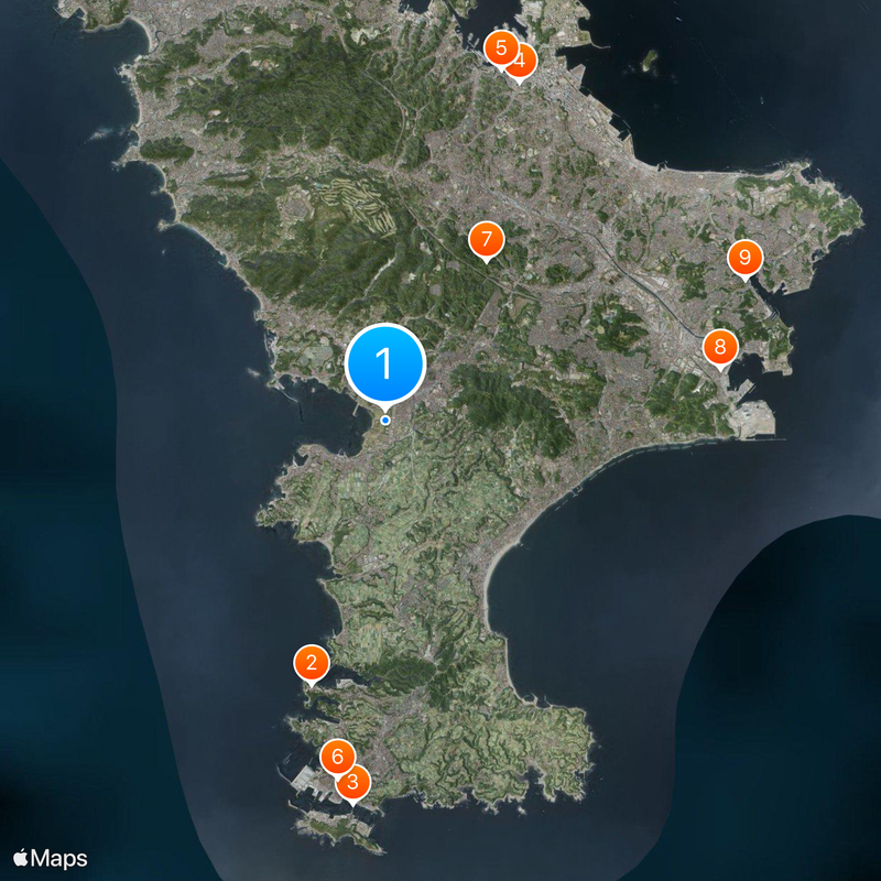 JGSDF Youth Technical School Map