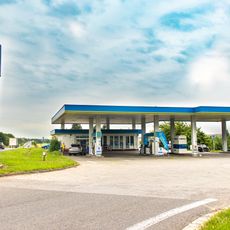 EuroOil petrol station in Jičín