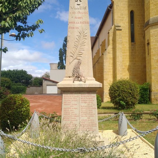 Monument aux morts de Villers