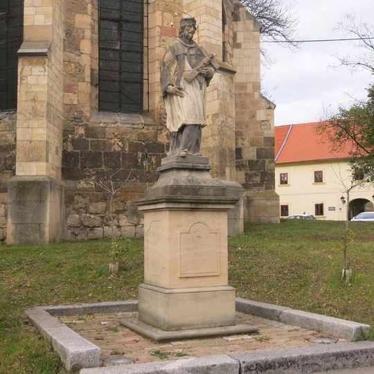 Statue of John of Nepomuk in Libčeves