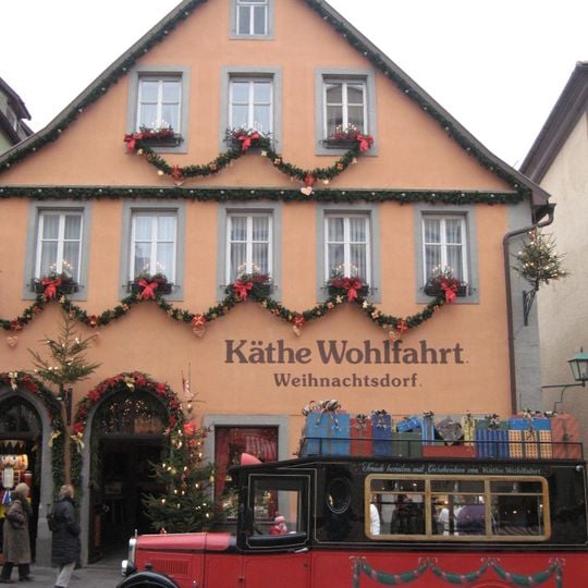 Käthe Wohlfahrt Weihnachtsdorf in Rothenburg ob der Tauber
