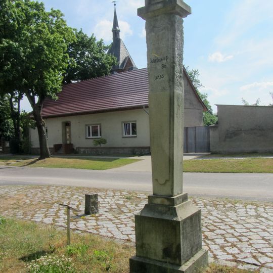 Polish-Saxon Post Milestone in Ihlow