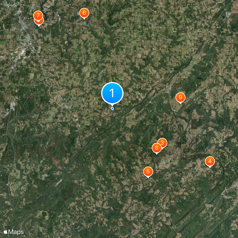 Shrine of the Most Blessed Sacrament Map