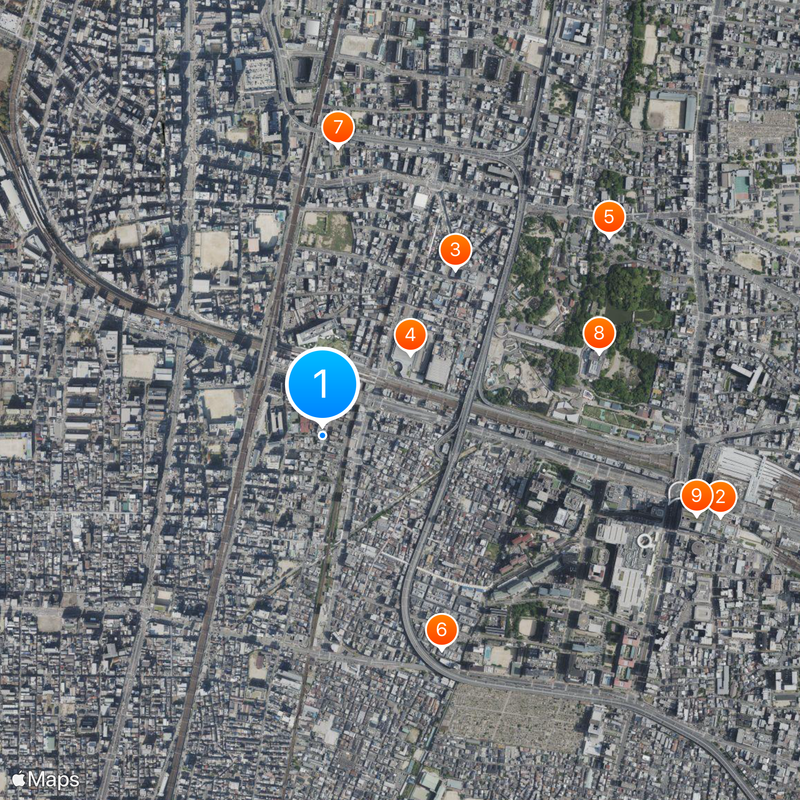 Kamagasaki Map