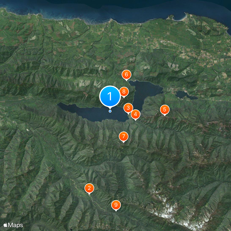 Lake Crescent Map