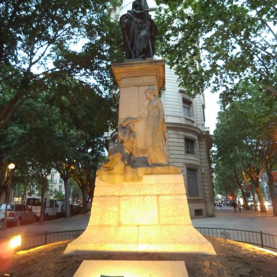 A Rafael Casanova: Al·legoria