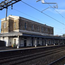 Stone Building On Island Platform At Swindon Railway Station (MLN1/77 16)