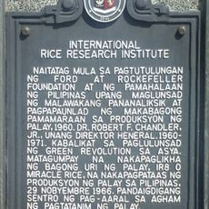 International Rice Research Institute historical marker