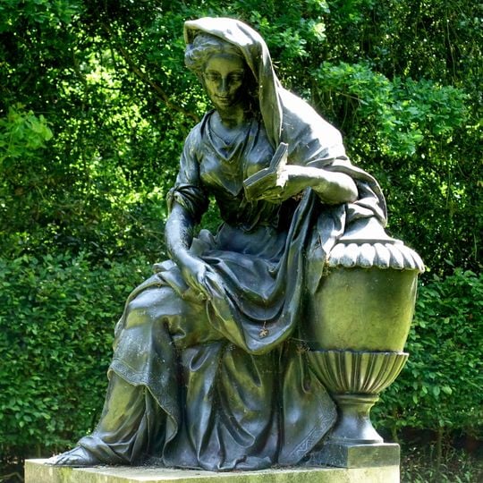 Statue of Lady Jemima, 27m South of the West Half House