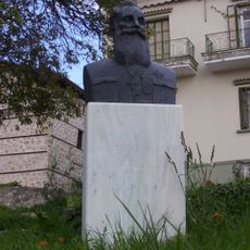Bust of kapetan Zakas (Grig. Falireas), Kastoria