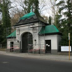 Friedhof Hermsdorf, Torgebäude Frohnauer Straße 112/122