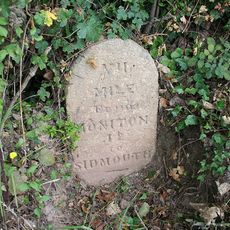Milestone, Sidford, jct with Ottery Lane