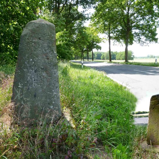 Sächsisch-Preußischer Grenzstein: Pilar Nr. 175