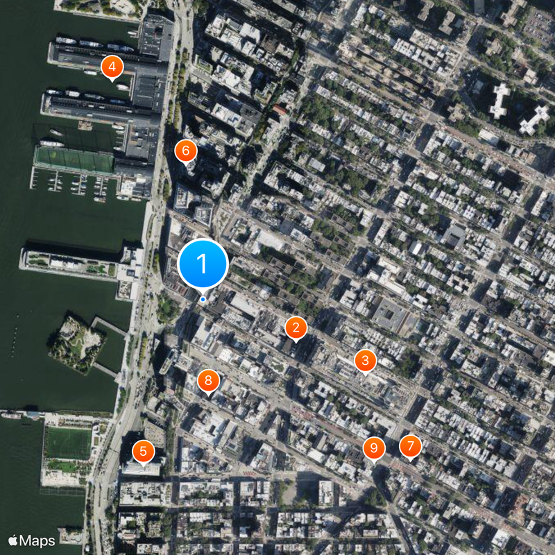 Chelsea Market Passage Map