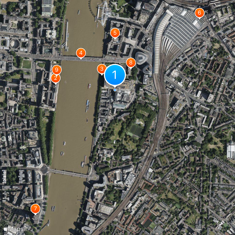 St Thomas' Hospital Carte