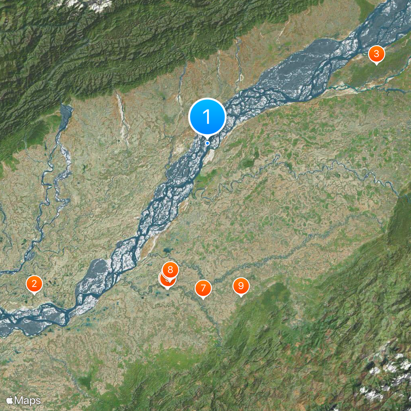 Bogibeel Bridge Carte