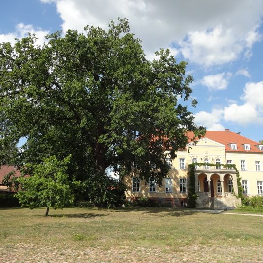 Naturdenkmal Eiche vor Gutshaus; Flur 1, Flurstück 252 in Petkus