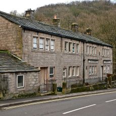 Numbers 8 To 12 Nutclough Including Outbuilding Attached To Number 12 And Steps Leading To First Floor